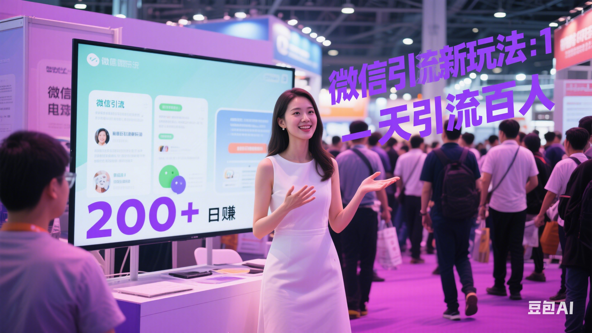 微信引流新玩法:1天引流百人-日賺200+