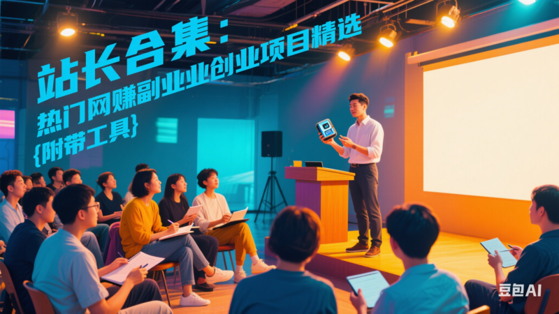 站長合集：熱門網賺副業創業項目精選{附帶工具}-愛分享導航