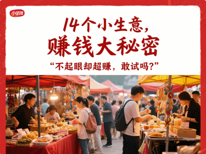 14個不起眼卻真正賺錢的小生意,你敢不敢試試?-愛分享導航