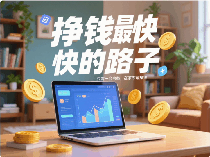掙錢最快的路子_只需一臺電腦_在家即可掙錢-愛分享導航