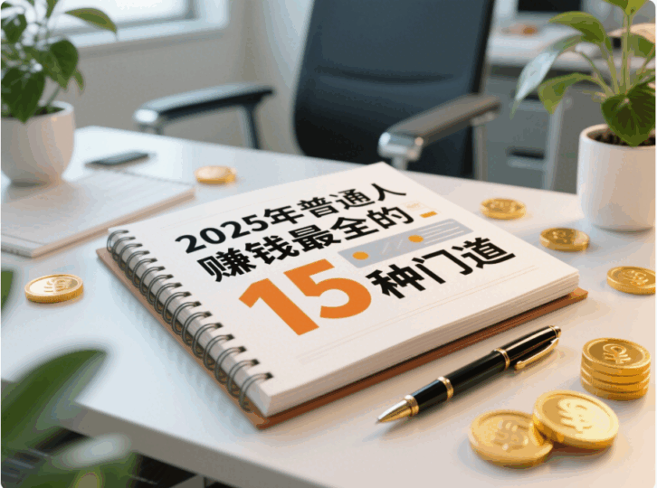 2025年普通人賺錢最全的15種門道-愛分享導航