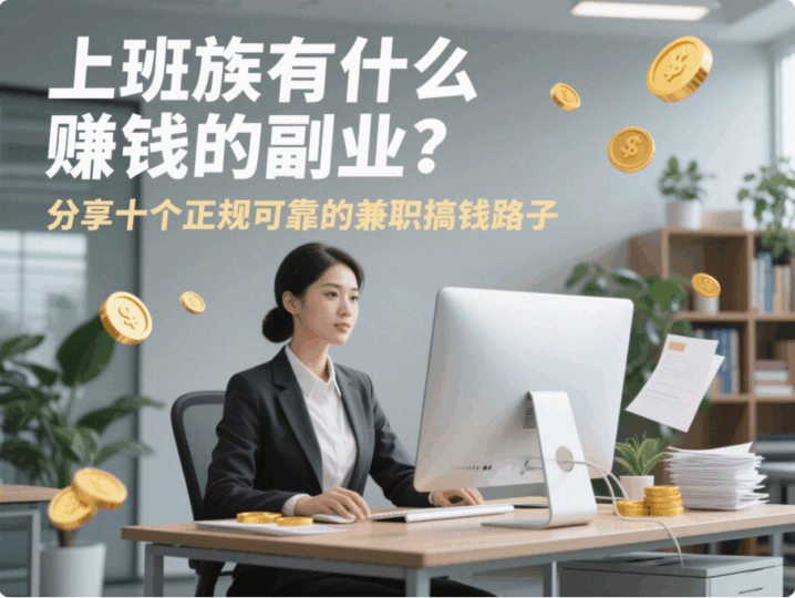 上班族有什么賺錢的副業?分享十個正規可靠的兼職搞錢路子-愛分享導航