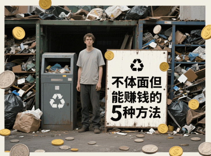 不體面但能賺錢的5種方法-愛分享導航