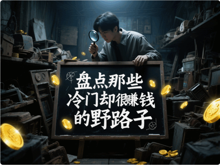 盤點那些冷門卻很賺錢的野路子-愛分享導航