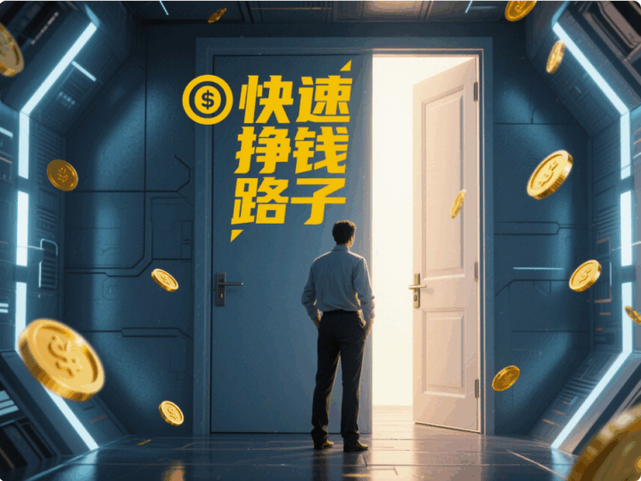 有什么快速掙錢的路子??-愛分享導航