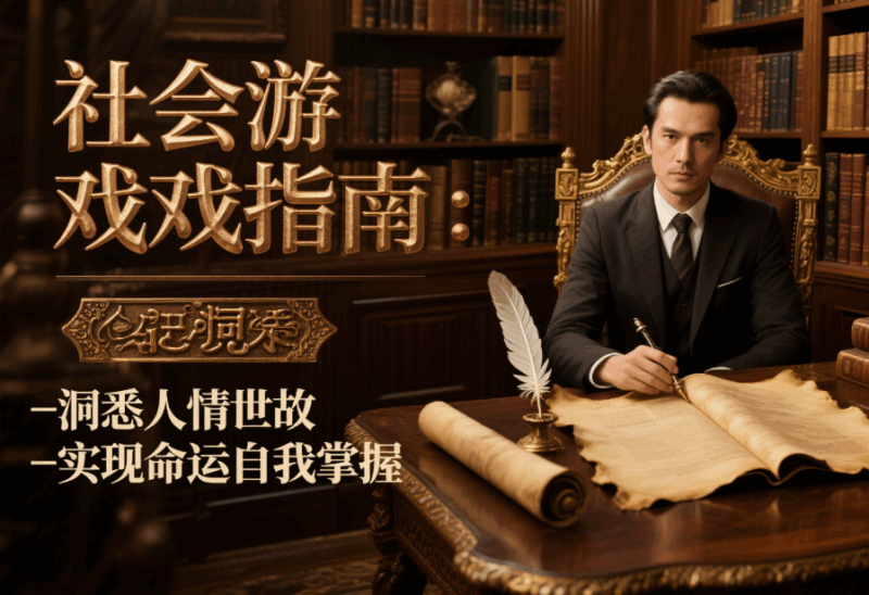 社會游戲指南：洞悉人情世故-實現命運自我掌握-愛分享導航