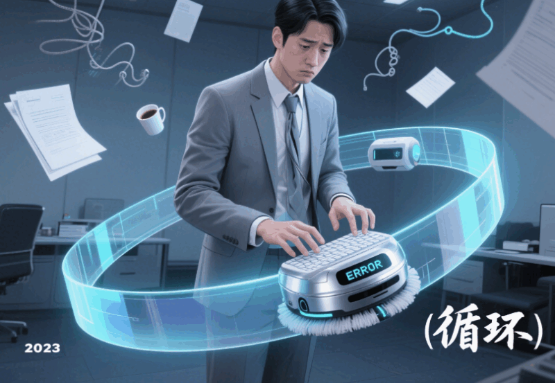 白領的無奈：生活就像一個掃地機器人_你是否也有這種感覺？-愛分享導航