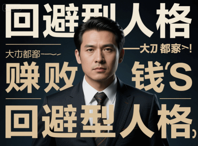 賺不到錢的人_大都是“回避型人格”-愛分享導航