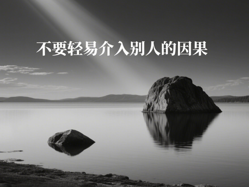 真心勸大家：不要輕易介入別人的因果-愛分享導航