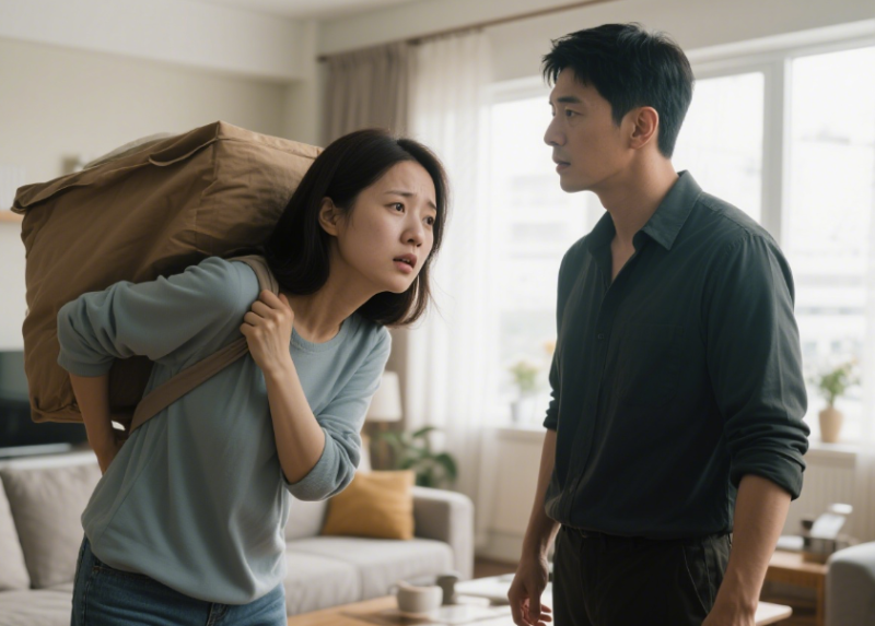 一個家庭最大的悲哀：女人扛著-男人看著-愛分享導航