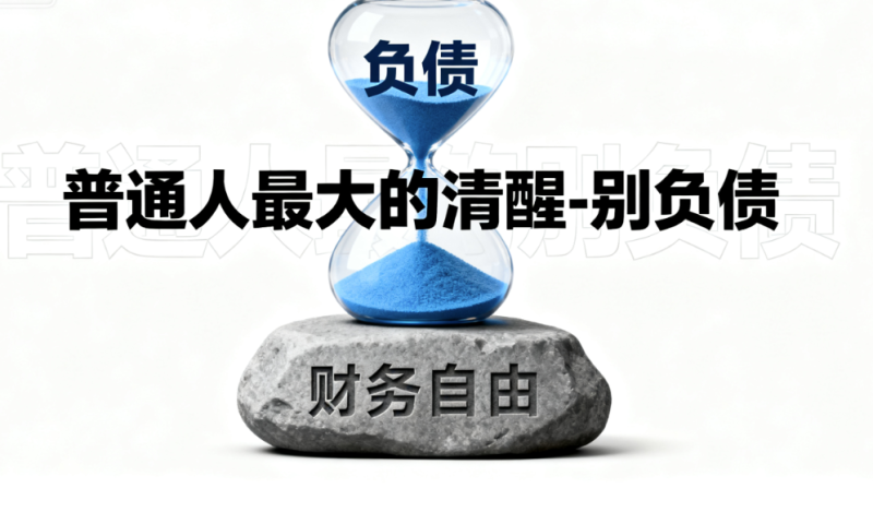 普通人最大的清醒-別負債-愛分享導航